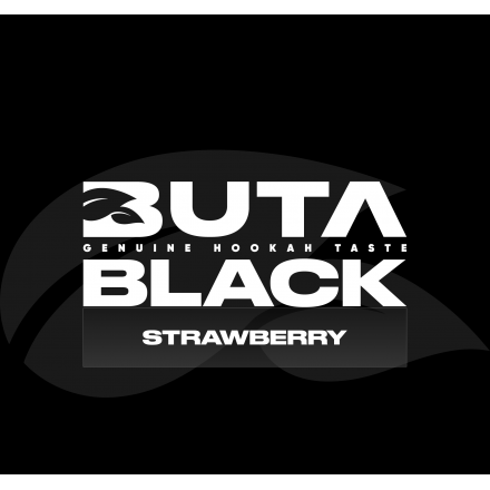 Табак Buta Black Strawberry 100 грамм (клубника)