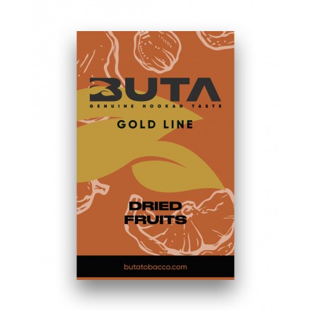 Табак Buta Gold Line Dried Fruits 50 грамм (сухофрукты)