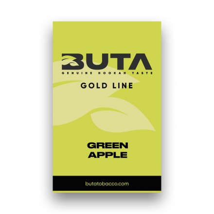 Табак Buta Gold Line Green Apple 50 грамм (зеленое яблоко)