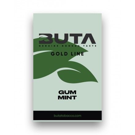 Табак Buta Gold Line Gum Mint 50 грамм (жевачка с мятой)