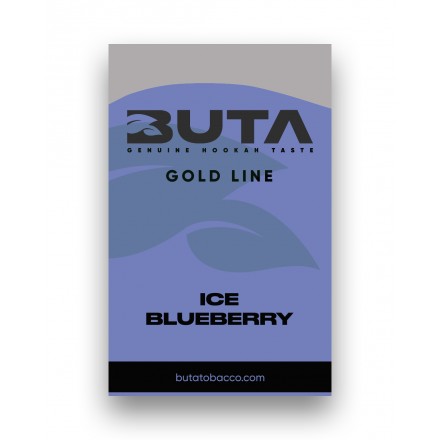 Тютюн Buta Gold Line Ice Blueberry 50 грам (чорниця лід)
