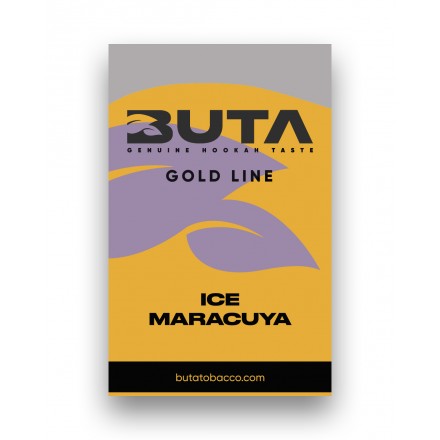 Табак Buta Gold Line Ice Maracuya 50 грамм (маракуйя со льдом)