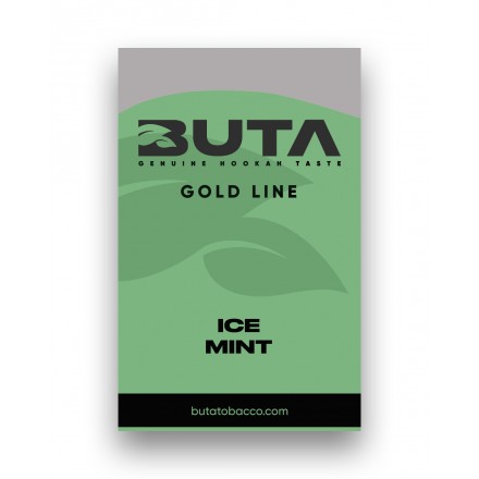 Тютюн Buta Gold Line Ice Mint 50 грам (крижана м'ята)