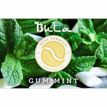 Табак Buta Classic Gum Mint  (Жуйка Мята 50 грамм)