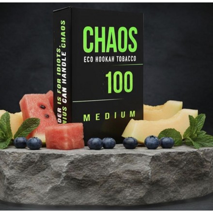 Тютюн Chaos Arctic Berry medium line 100 гр (чорниця диня м`ята)