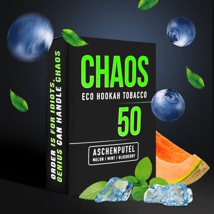 Табак Chaos Aschenputel soft line 50 грам (диня м’ята чорниця)