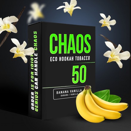Табак Chaos Banana Vanilla soft line 50 грам (банан ваніль)