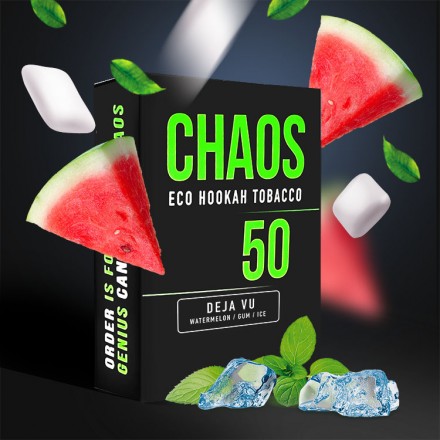 Табак Chaos Dejavu soft line 50 грам (жуйка кавун м’ята)