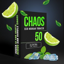 Табак Chaos Elektra soft line 50 грам (лайм лід)