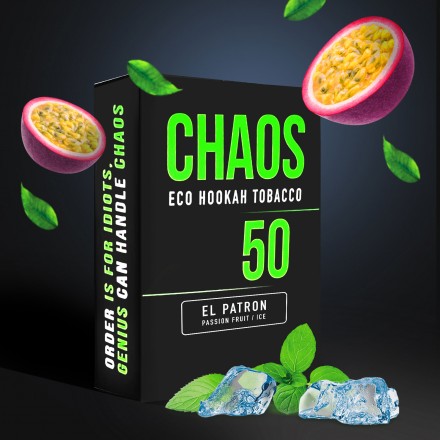 Тютюн Chaos El Patron soft line 50 г (маракуйя лід)