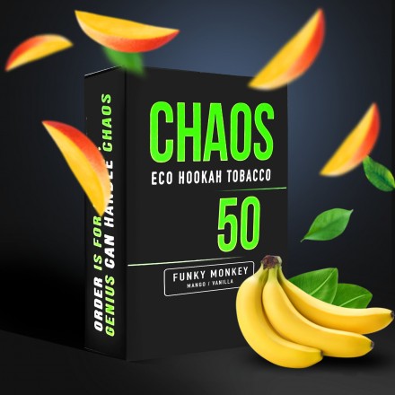 Тютюн Chaos Funky Monkey soft line 50 г (манго ваніль)