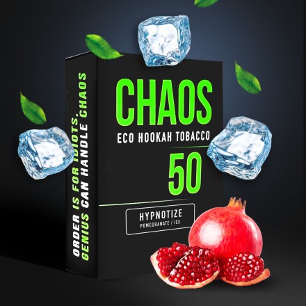 Табак Chaos Hypnotize soft line 50 грам (гранат м’ята)