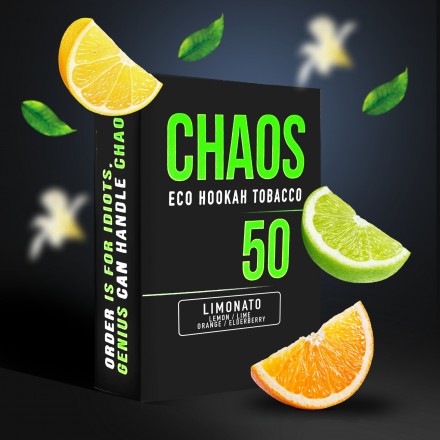 Табак Chaos Limonato soft line 50 грам (лайм апельсин бузина)