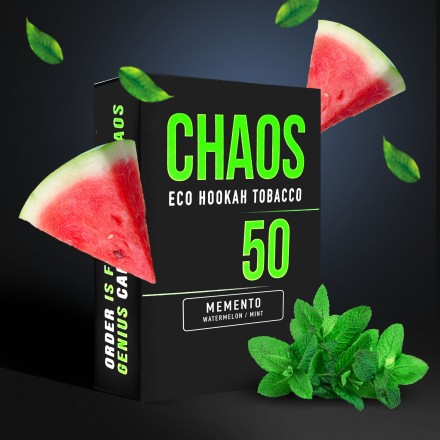 Табак Chaos Memento soft line 50 грам (кавун м`ята)