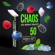 Тютюн Chaos Bubble Juice soft line 50 грам (фруктова жуйка лід)