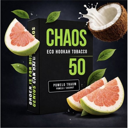 Табак Chaos Pomelo Traum soft line 50 грам (помело кокос)