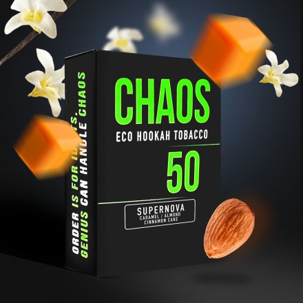 Табак Chaos Supernova soft line 50 грам (мафін мигдаль кориця)