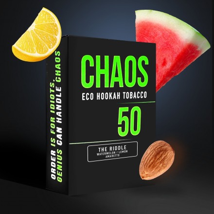 Табак Chaos The Riddle soft line 50 грам (кавун лимон амаретто)