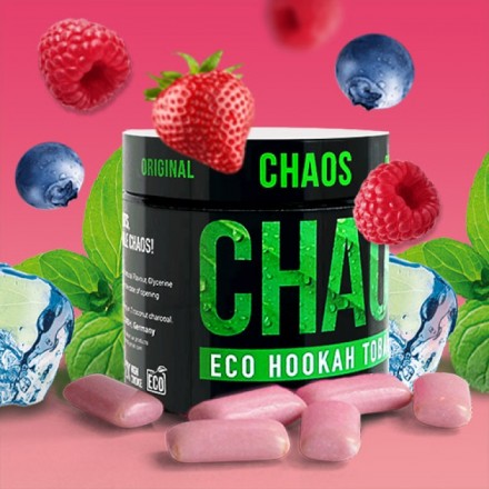 Тютюн Chaos Bubble Juice soft line 100 грам (фруктова жуйка лід)