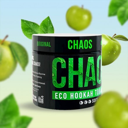 Табак Chaos Eva soft line 100 грам (зелене яблуко)