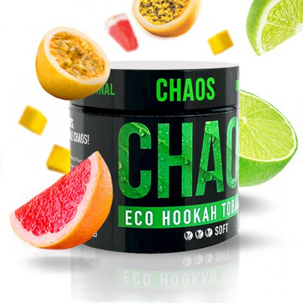 Табак Chaos Policeman soft line 100 грам (чорниця ліччі м’ятта)