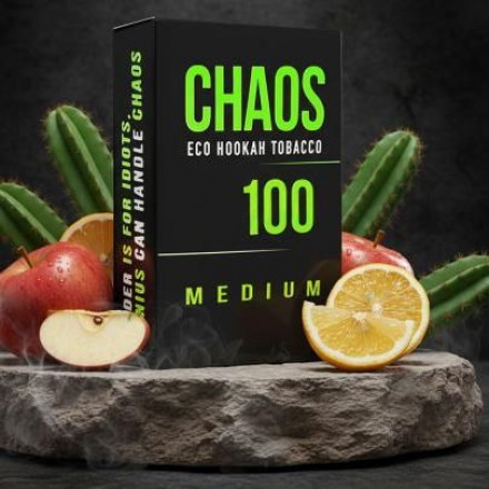 Табак Chaos Acid Drop medium line 100 грам (яблуко лимон кактус)