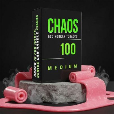 Табак Chaos Bubble Rush medium line 100 грам (жуйка)