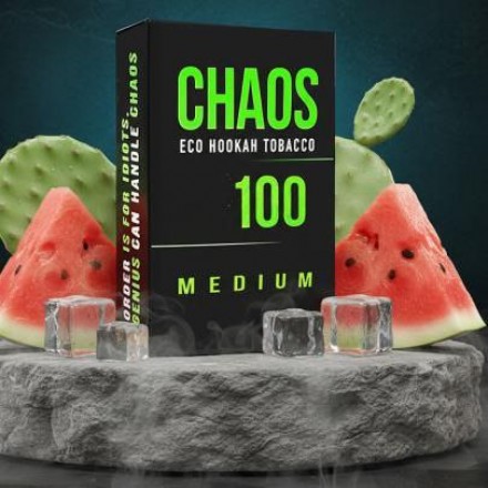 Табак Chaos Frozen Oasis medium line 100 грам (кавун кактус лід)