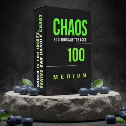 Табак Chaos Midnight Ice medium line 100 грам (чорниця)
