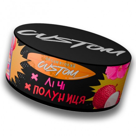 Тютюн Custom Лічі Полуниця 100 грам