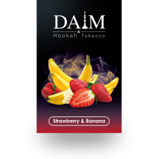 Табак Daim Strawberry & Banana 50 грамм (клубника с бананом)