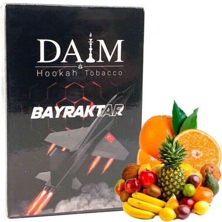 Табак Daim Bayraktar 50 грамм (апельсин банан киви лимон персик)
