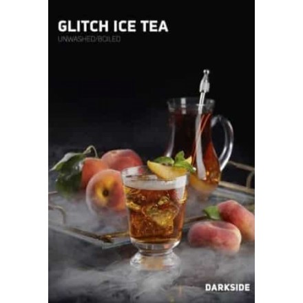 Табак Dark Side Medium Glitch Ice Tea 250 грамм (персиковый холодный чай)