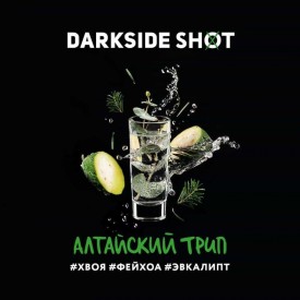 Табак Dark Side Shot Line Алтайский Трип 120 грамм (хвоя фейхоа эвкалипт)