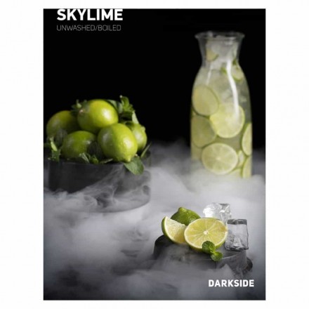 Табак Dark Side Soft Skylime 100 грамм (лайм с мятой)