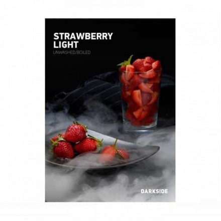 Табак Dark Side Soft Strawberry Light 100 грамм (клубника)