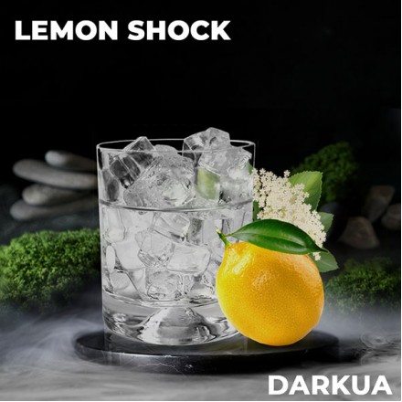 Табак Dark UA Lemon Shock 100 грам (лимон бузина лід)