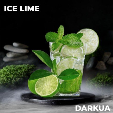 Табак Dark UA Ice Lime 100 грам (лайм лід м*ята)