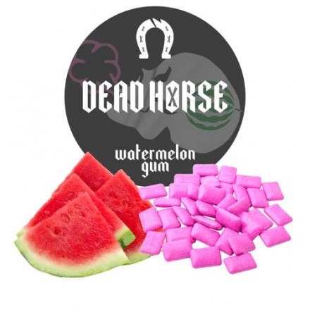 Табак Dead Horse Hard Watermelon Gum 100 грам (кавунова жуйка)