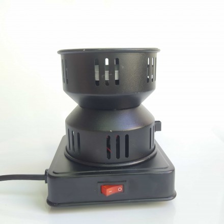 Электрическая плитка для розжига угля c ручкой 600w