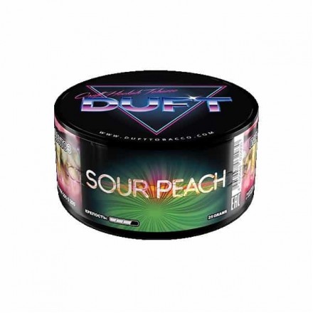 Табак Duft Sour Peach 25 грамм (кислый персик)