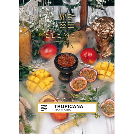 Тютюн Element Air Tropicana 40 грам (фреш манго маракуйя персик)