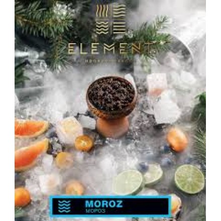 Табак Element Water Moroz 100 грамм (лед с мятой)