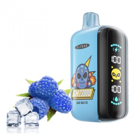 Elf Bar Blue Razz Ice 23000 затяжек (синя малина лід)