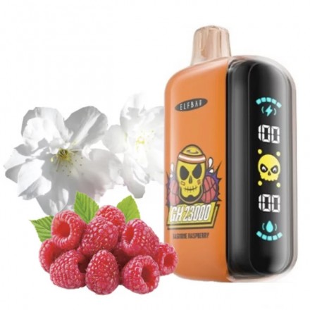Elf Bar Jasmine Raspberry 23000 затяжек (жасмин малина