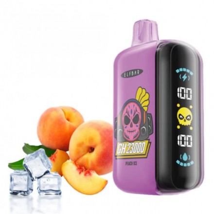 Elf Bar Peach Ice 23000 затяжек (персик лід)