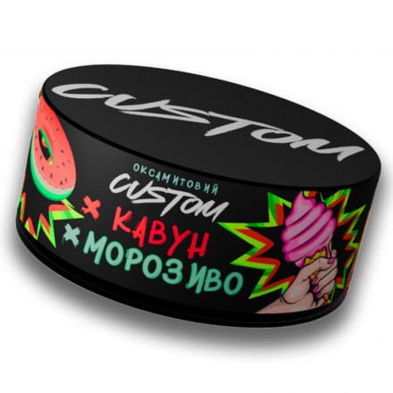 Табак Custom Кавун Морозиво 100 грам