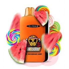 Одноразка Elf Bar Sour Watermelon Candy 23000 затяжек (кислий кавун цукерка)