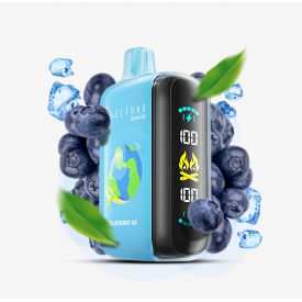 Одноразка Elf Bar Blueberry Ice 25000 затяжек (лохина лід)