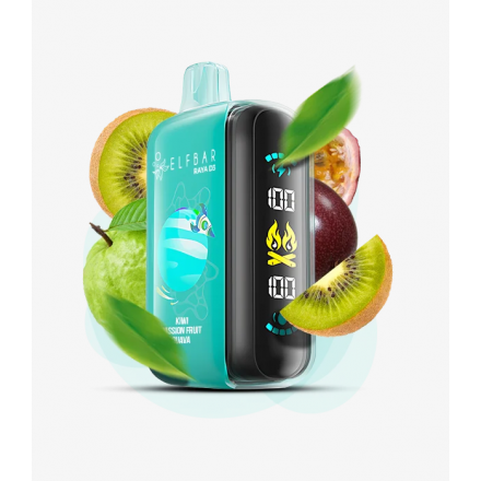 Одноразка Elf Bar Kiwi Passion Fruit Guava 25000 затяжек